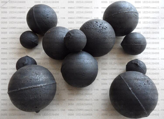 China Low Chrome Grinding Cast Steel Balls and Forged Grinding Steel Balls For Gold Mine supplier